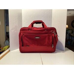 ricardo beverly hills luggage tiburon carry on w/feet red 20”x14”x8” style 6320